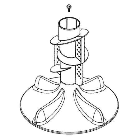 Ge WH49X27325 GE Washer Kit Agitator 27 & Bolt WH49X27325